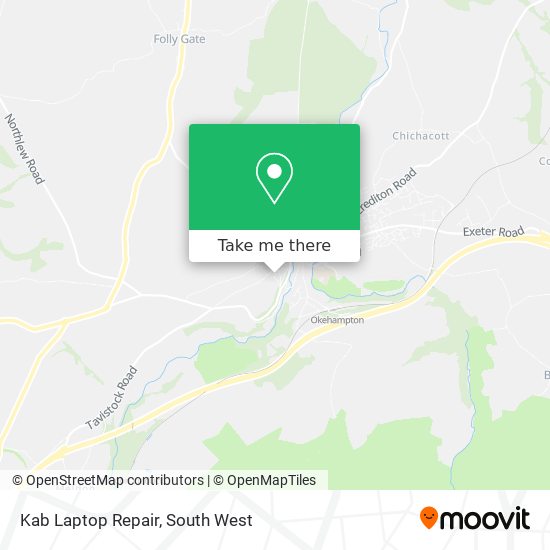 Kab Laptop Repair map