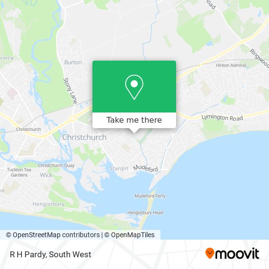 R H Pardy map