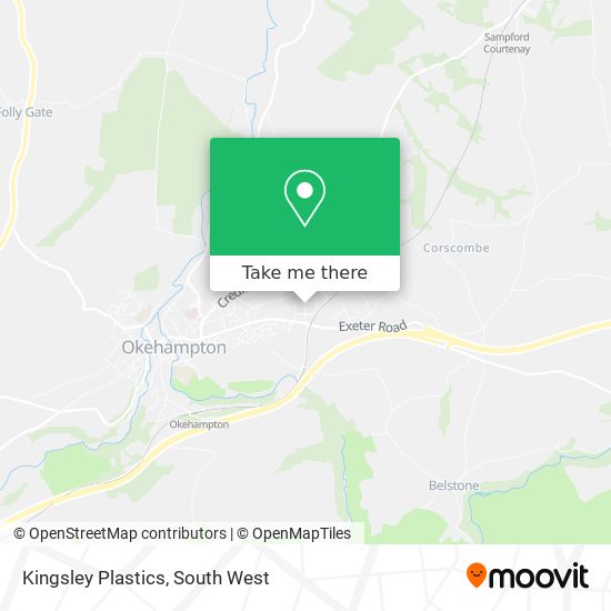 Kingsley Plastics map