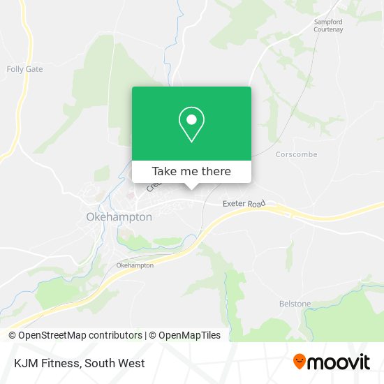 KJM Fitness map