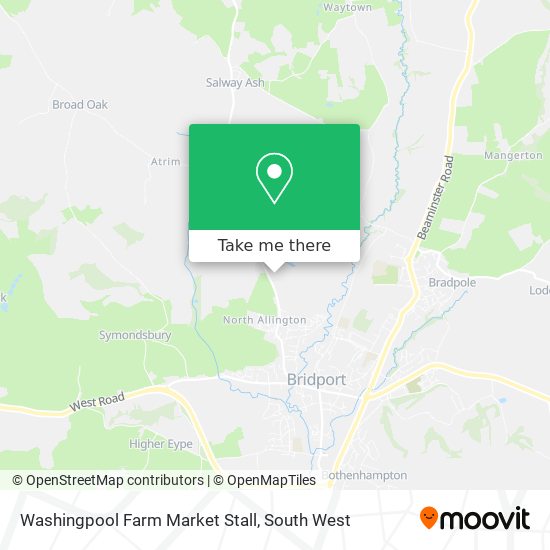 Washingpool Farm Market Stall map