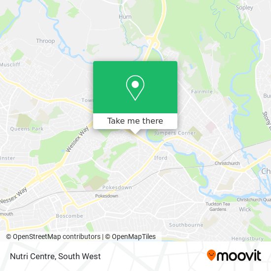 Nutri Centre map