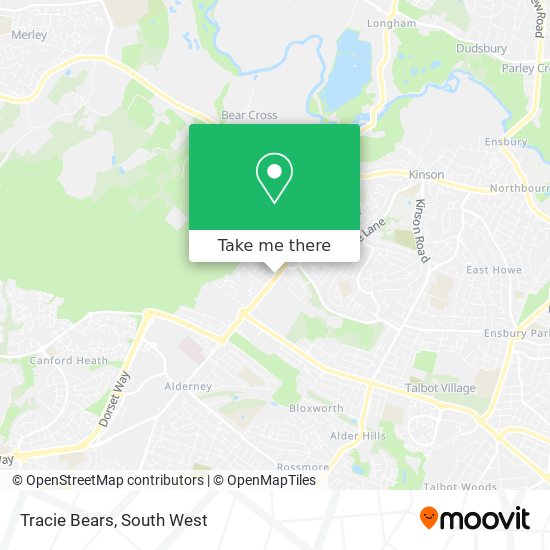 Tracie Bears map