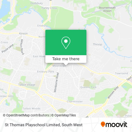 St Thomas Playschool Limited map