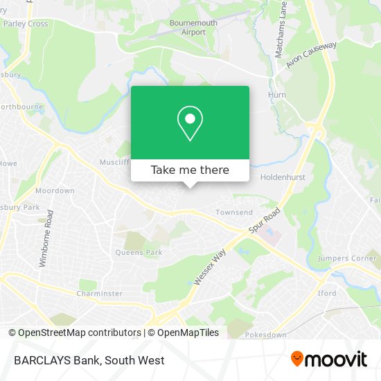 BARCLAYS Bank map