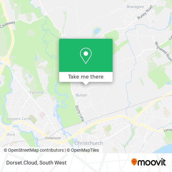 Dorset.Cloud map