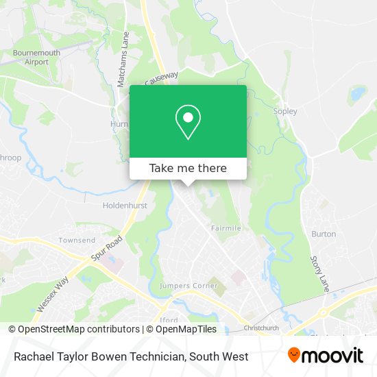 Rachael Taylor Bowen Technician map