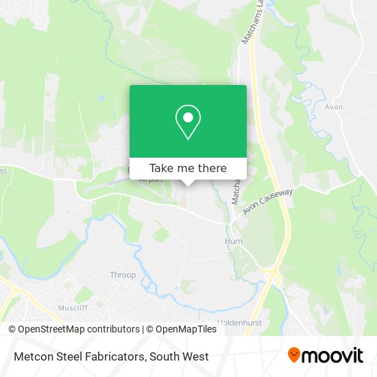 Metcon Steel Fabricators map