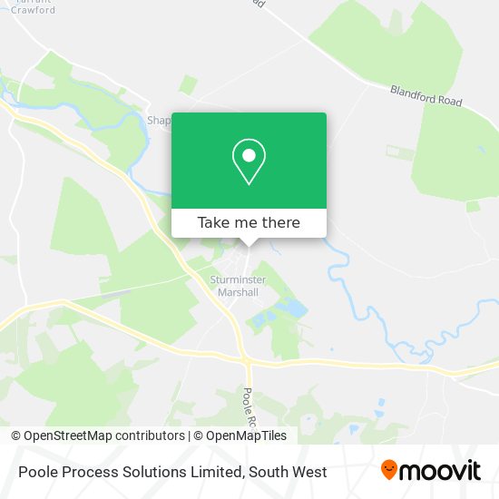 Poole Process Solutions Limited map