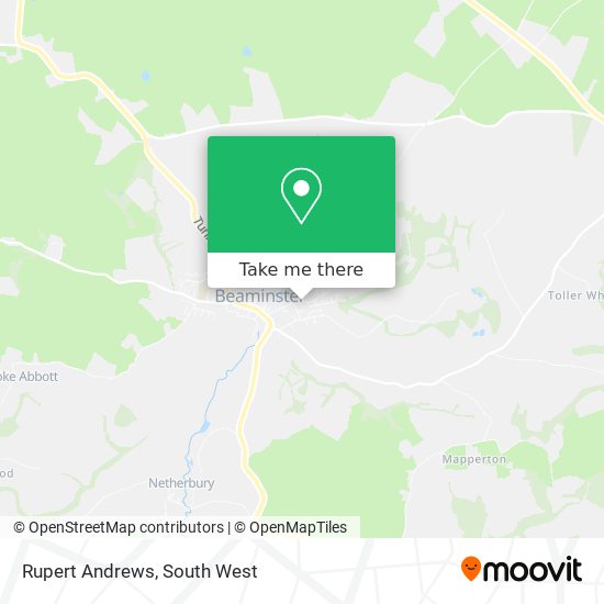 Rupert Andrews map