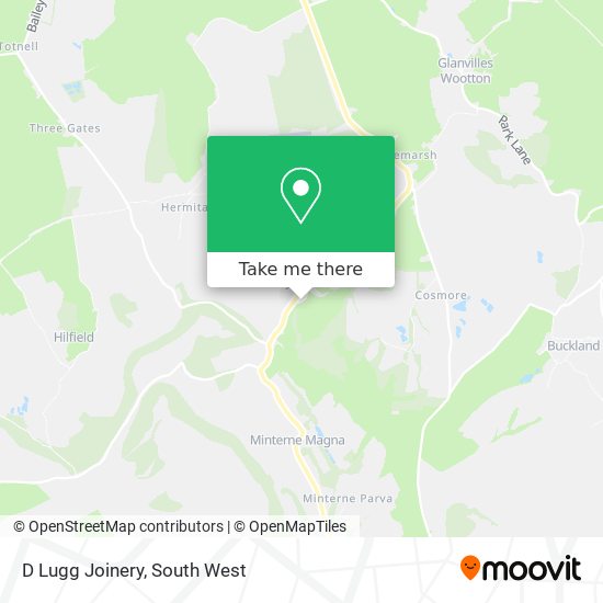 D Lugg Joinery map
