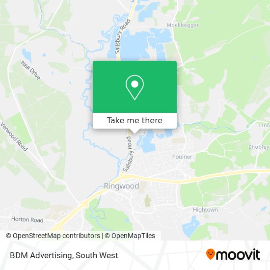 BDM Advertising map