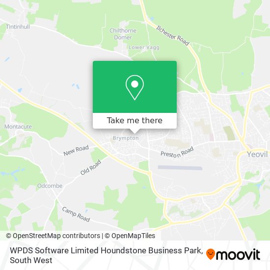 WPDS Software Limited Houndstone Business Park map