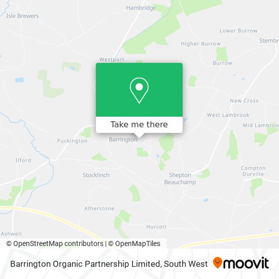 Barrington Organic Partnership Limited map