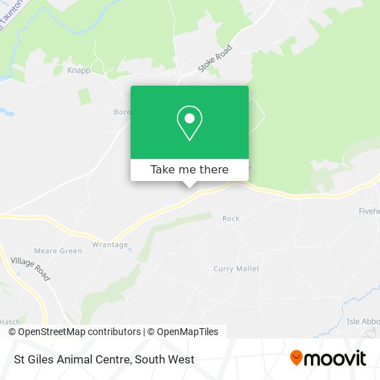 St Giles Animal Centre map