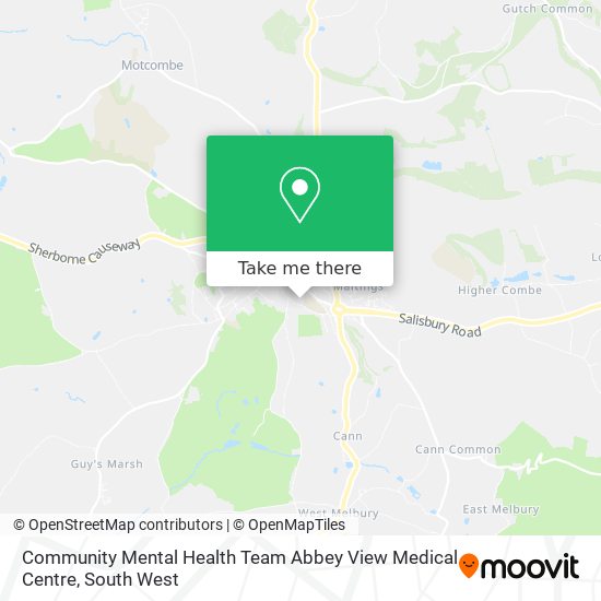 Community Mental Health Team Abbey View Medical Centre map