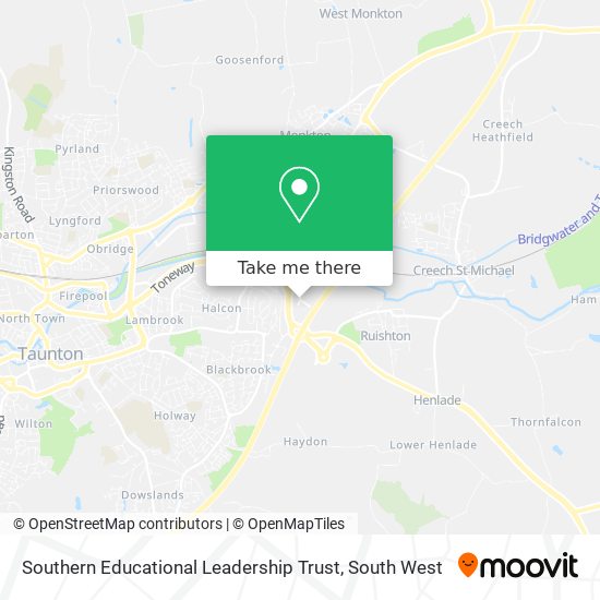 Southern Educational Leadership Trust map