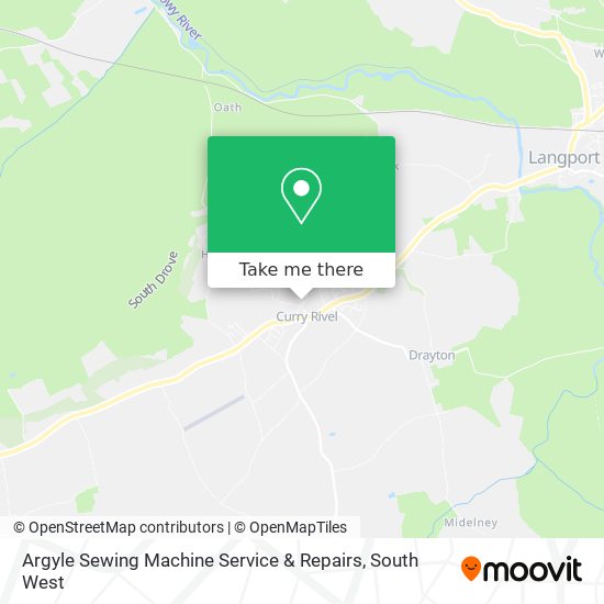 Argyle Sewing Machine Service & Repairs map