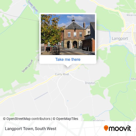 Langport Town map