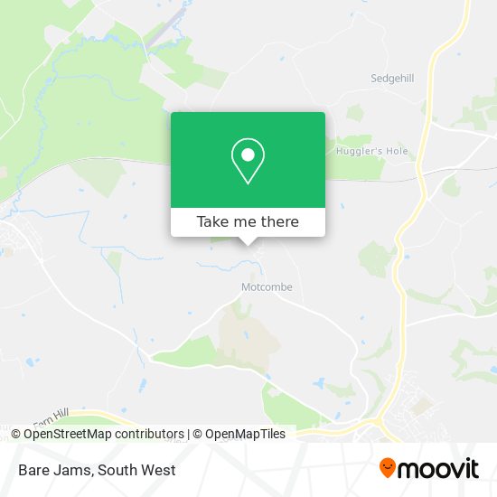 Bare Jams map