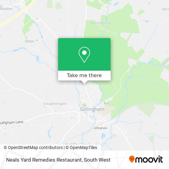 Neals Yard Remedies Restaurant map
