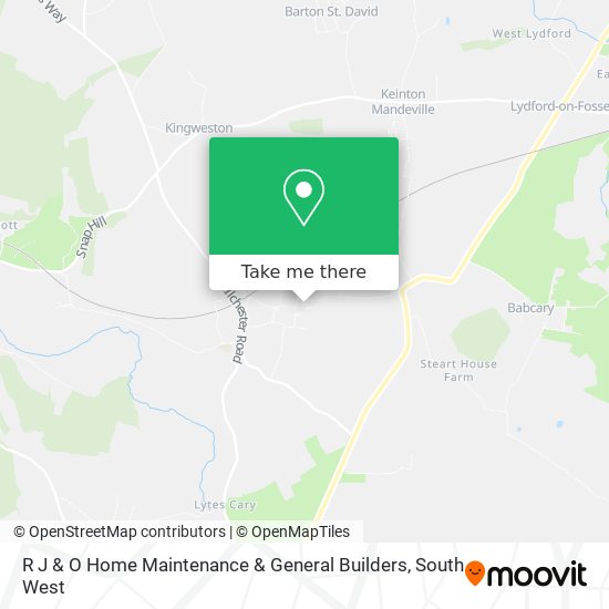 R J & O Home Maintenance & General Builders map
