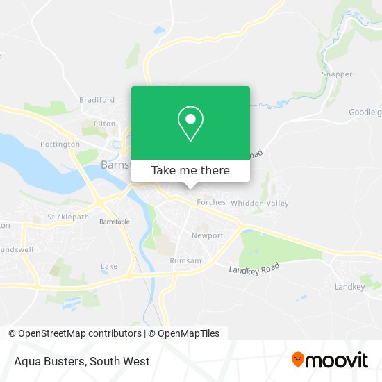 Aqua Busters map