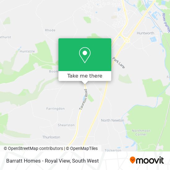 Barratt Homes - Royal View map
