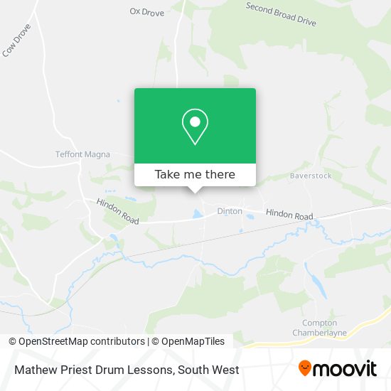 Mathew Priest Drum Lessons map