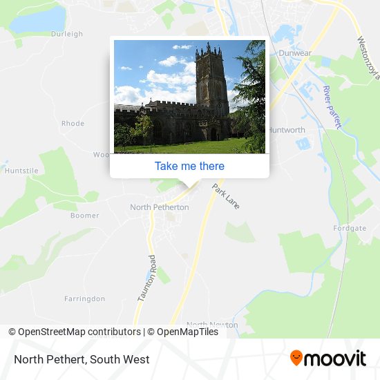 North Pethert map