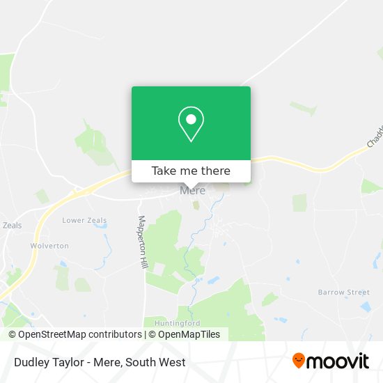 Dudley Taylor - Mere map