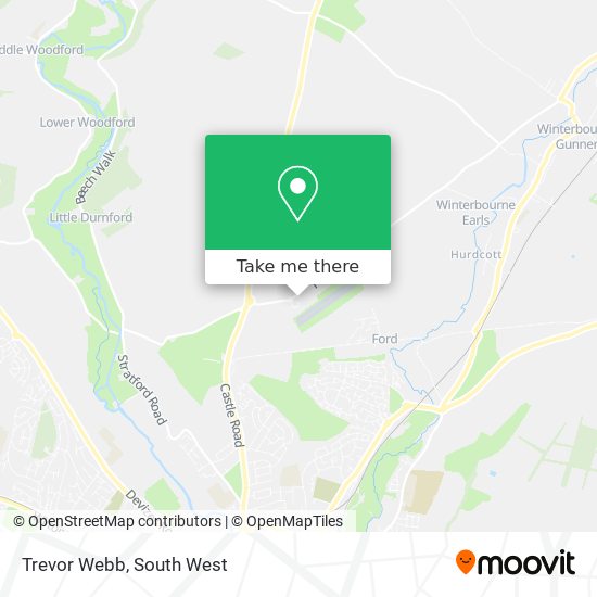 Trevor Webb map