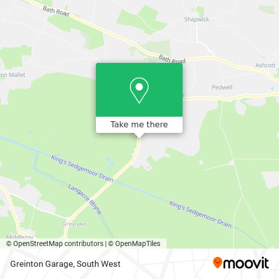 Greinton Garage map