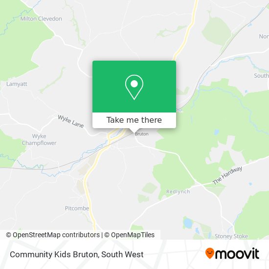 Community Kids Bruton map