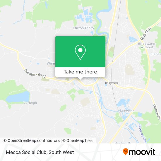 Mecca Social Club map
