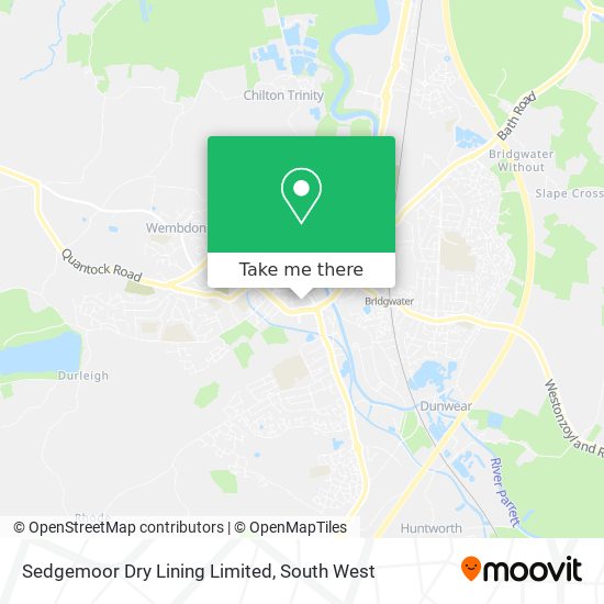 Sedgemoor Dry Lining Limited map