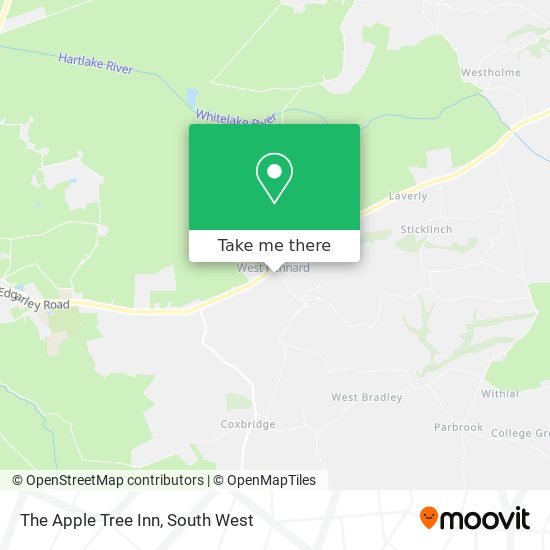 The Apple Tree Inn map