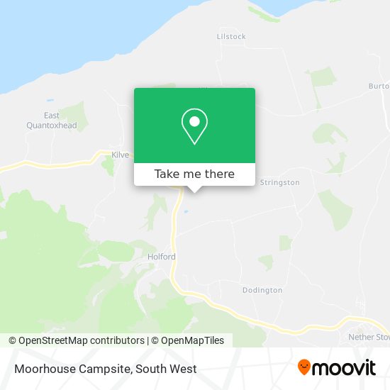 Moorhouse Campsite map