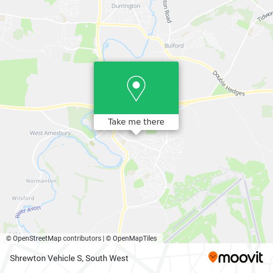 Shrewton Vehicle S map