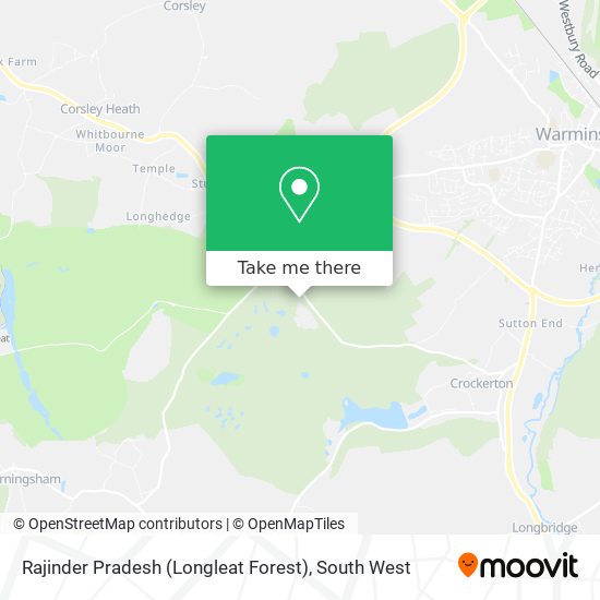 Rajinder Pradesh (Longleat Forest) map