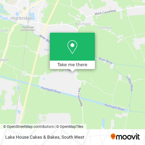 Lake House Cakes & Bakes map