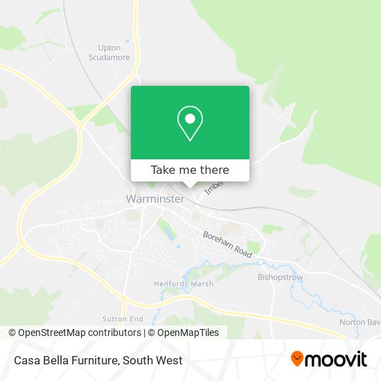 Casa Bella Furniture map