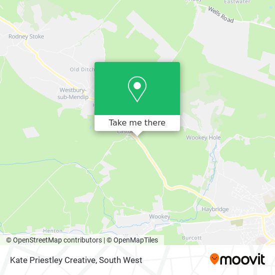 Kate Priestley Creative map