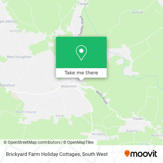 Brickyard Farm Holiday Cottages map