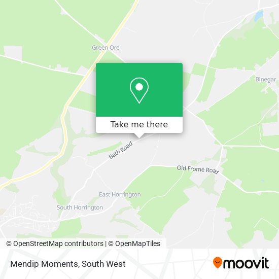 Mendip Moments map