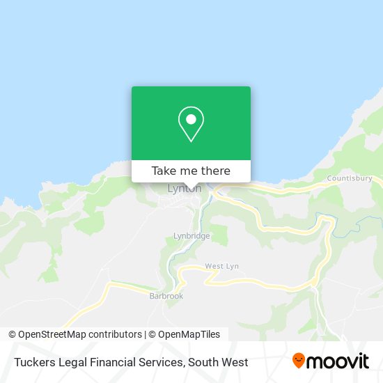 Tuckers Legal Financial Services map