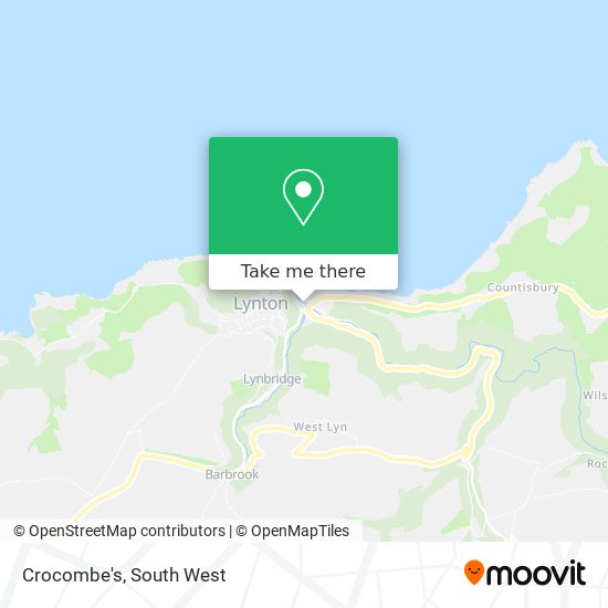 Crocombe's map