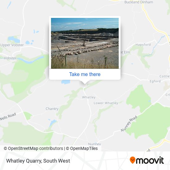 Whatley Quarry map
