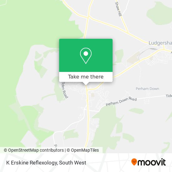 K Erskine Reflexology map