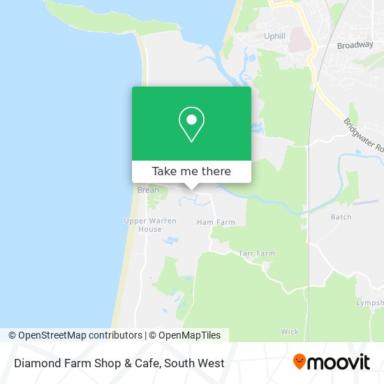 Diamond Farm Shop & Cafe map